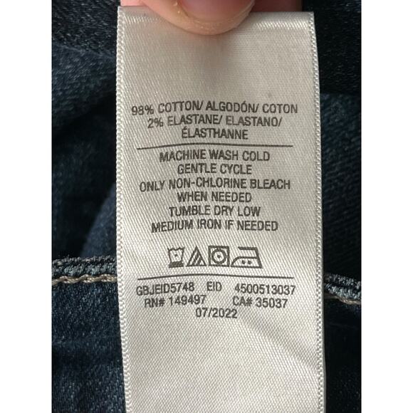 Joe's Jeans high rise skinny ankle blue denim size 25 - Picture 6 of 6